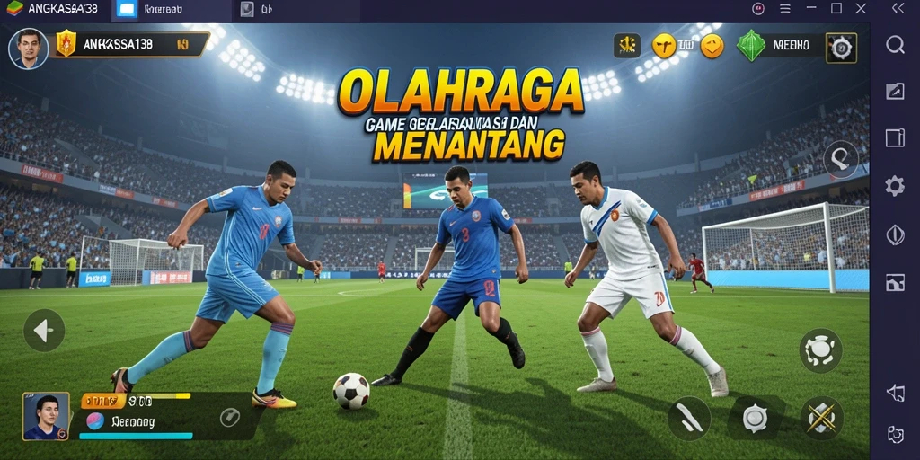 Gameplay seru dalam olahraga dari ANGKASA138 dengan grafis menarik.