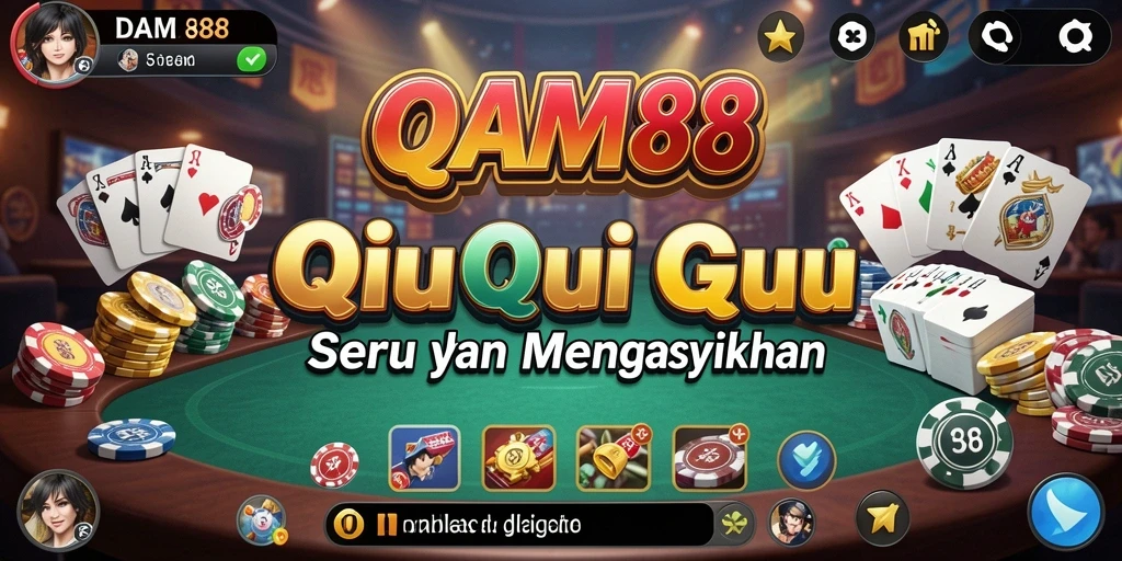 Tampilan gameplay yang seru dan kompetitif dari DAM88.